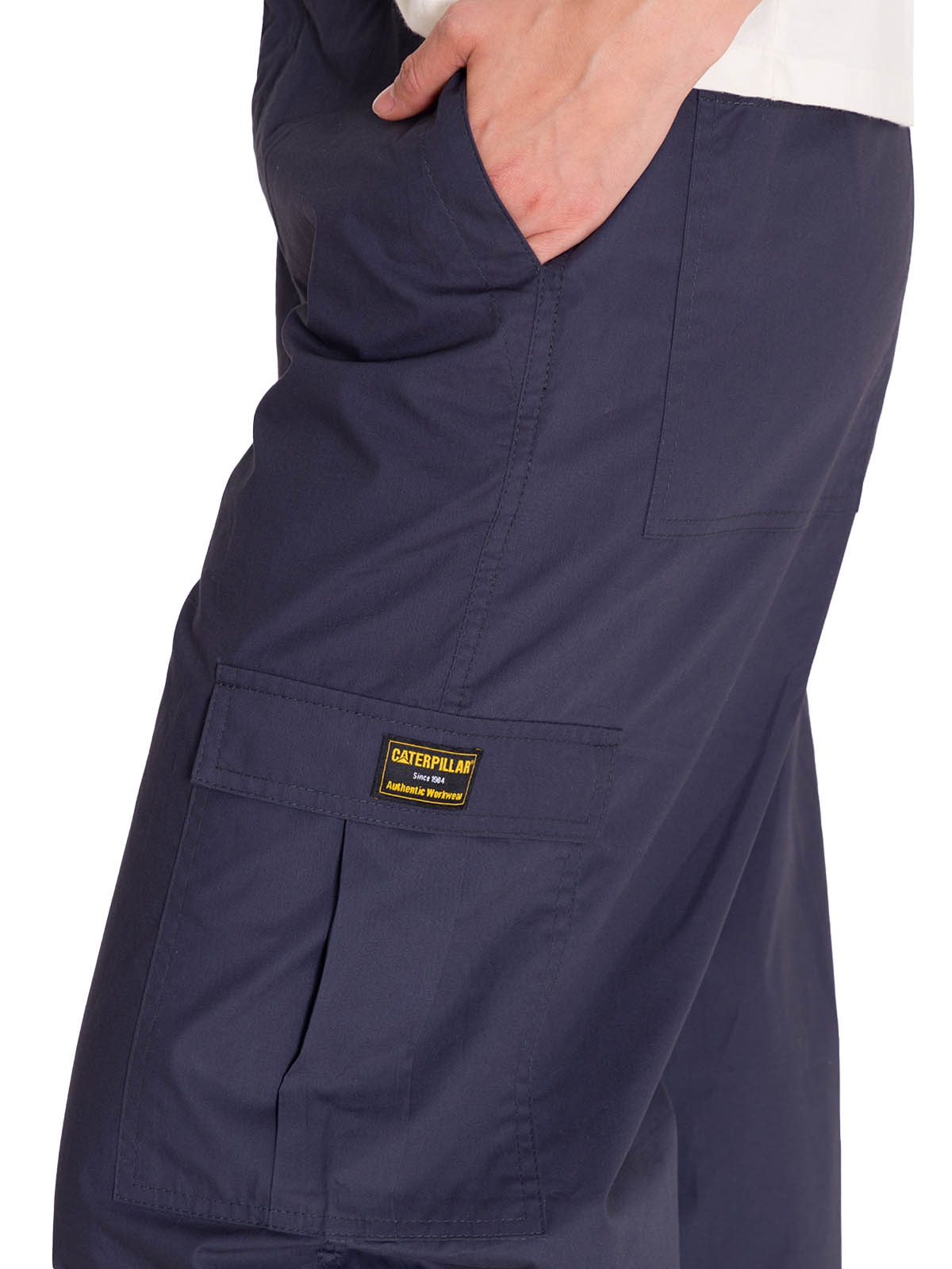 PANTALONES PULL-ON CARGO PARACHUTE MUJER AZUL CAT - 7
