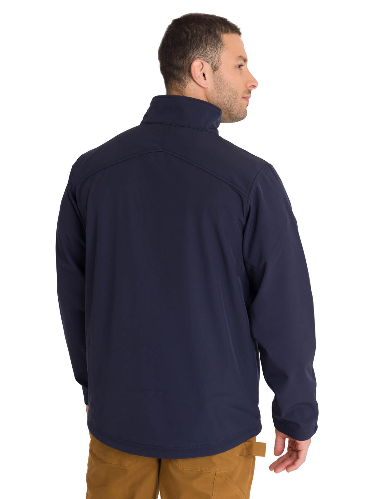 CHAQUETA ESSENTIALS SOFTSHELL HOMBRE AZUL CAT - 4
