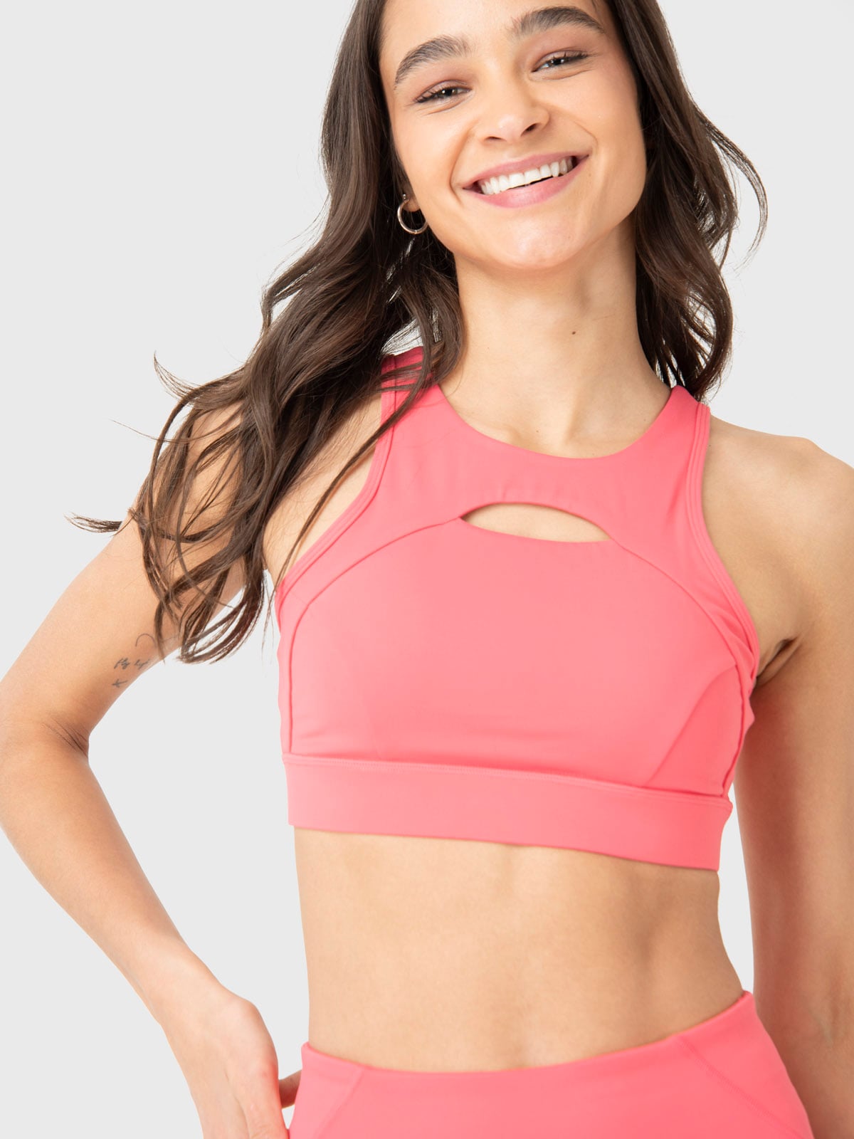 BSOUL PETO DEPORTIVO MUJER KEYHOLE FUCSIA BSOUL