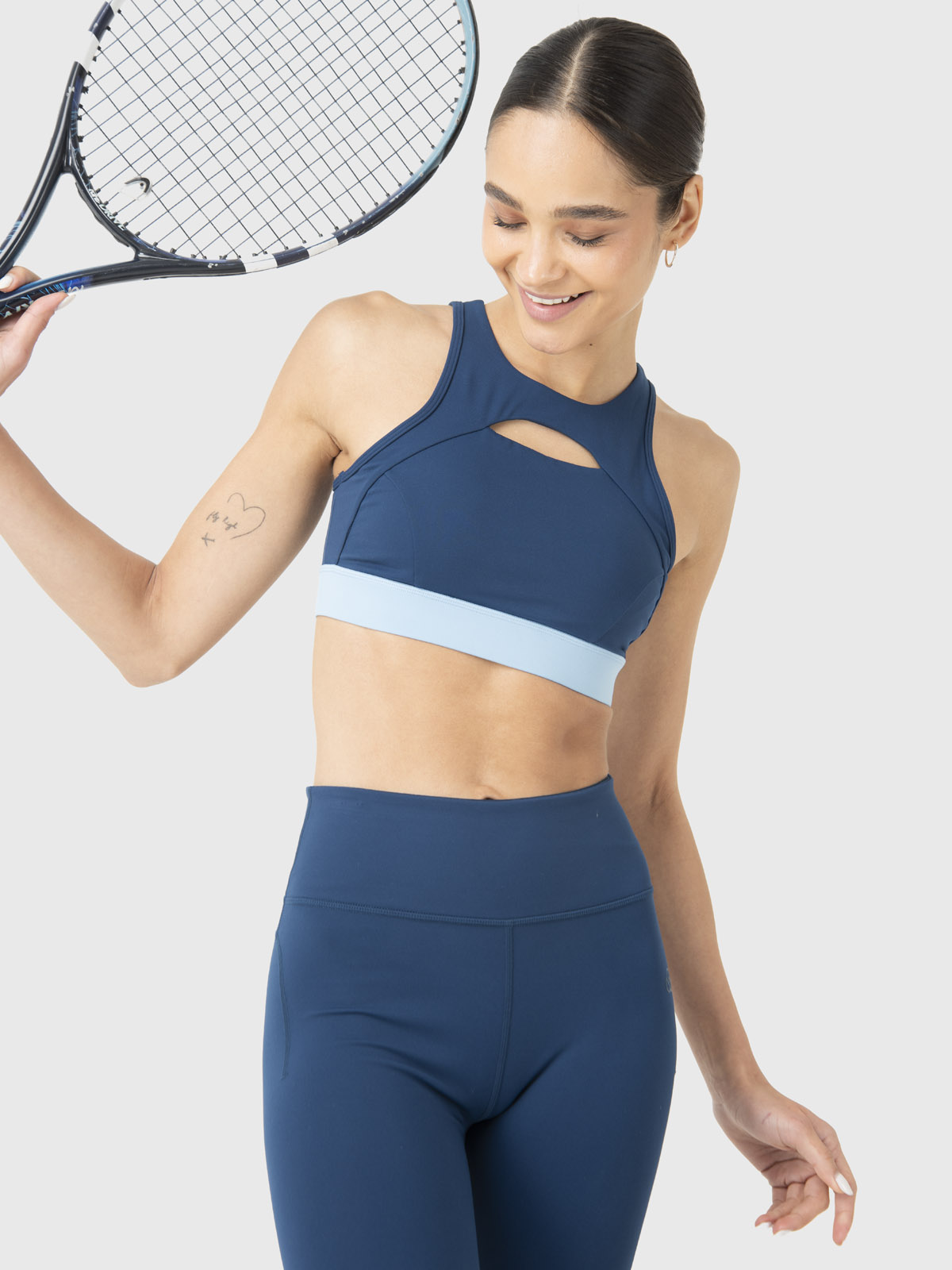 BSOUL PETO DEPORTIVO MUJER KEYHOLE AZUL BSOUL
