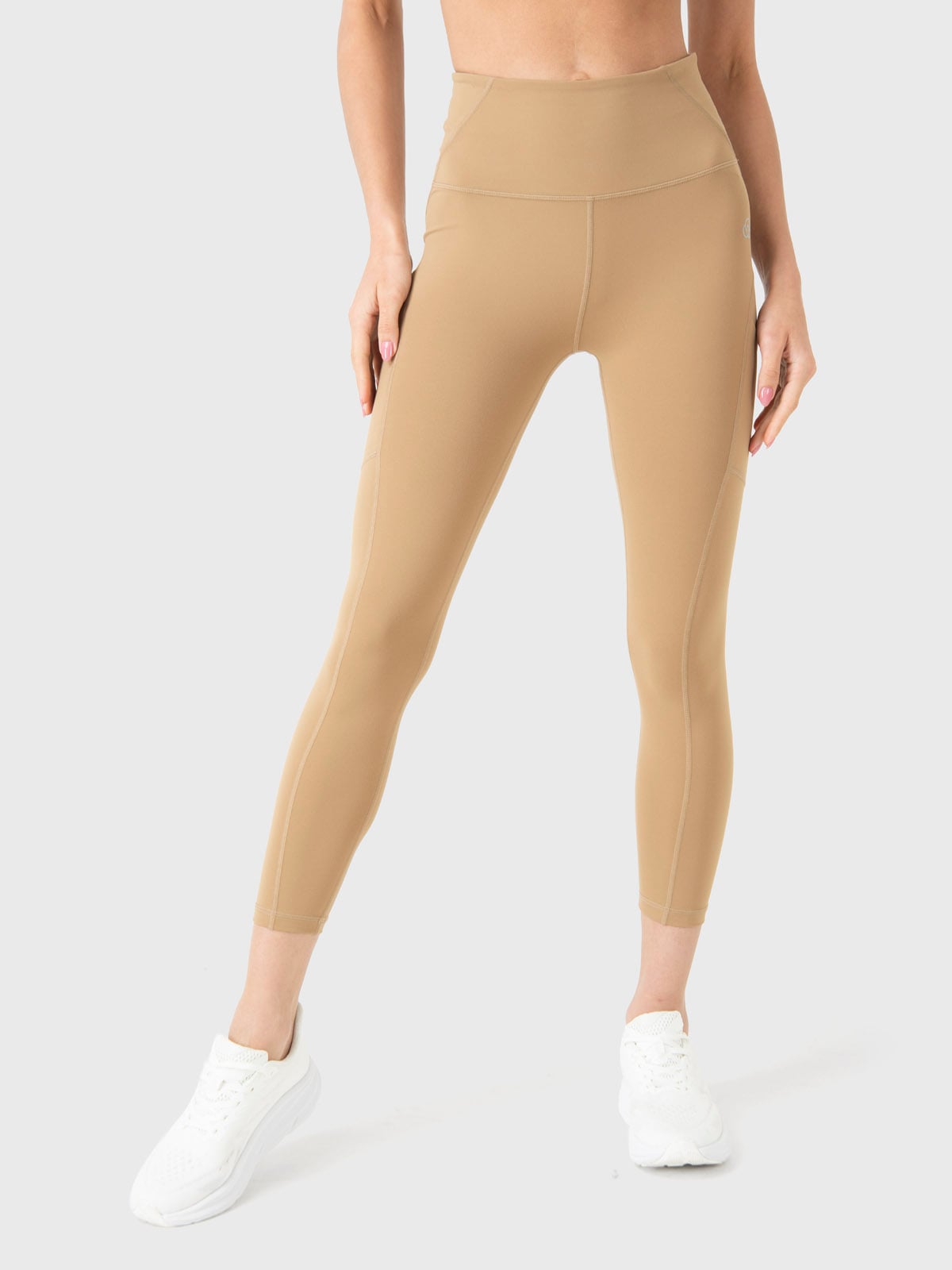 BSOUL CALZA DEPORTIVA MUJER POCKET ANKLE LEGG EN COLOR CAFE CLARO BSOUL