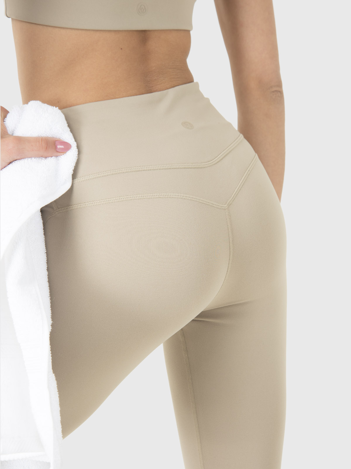 CALZA DEPORTIVA MUJER LONG LEGG LUNA BEIGE BSOUL - 5