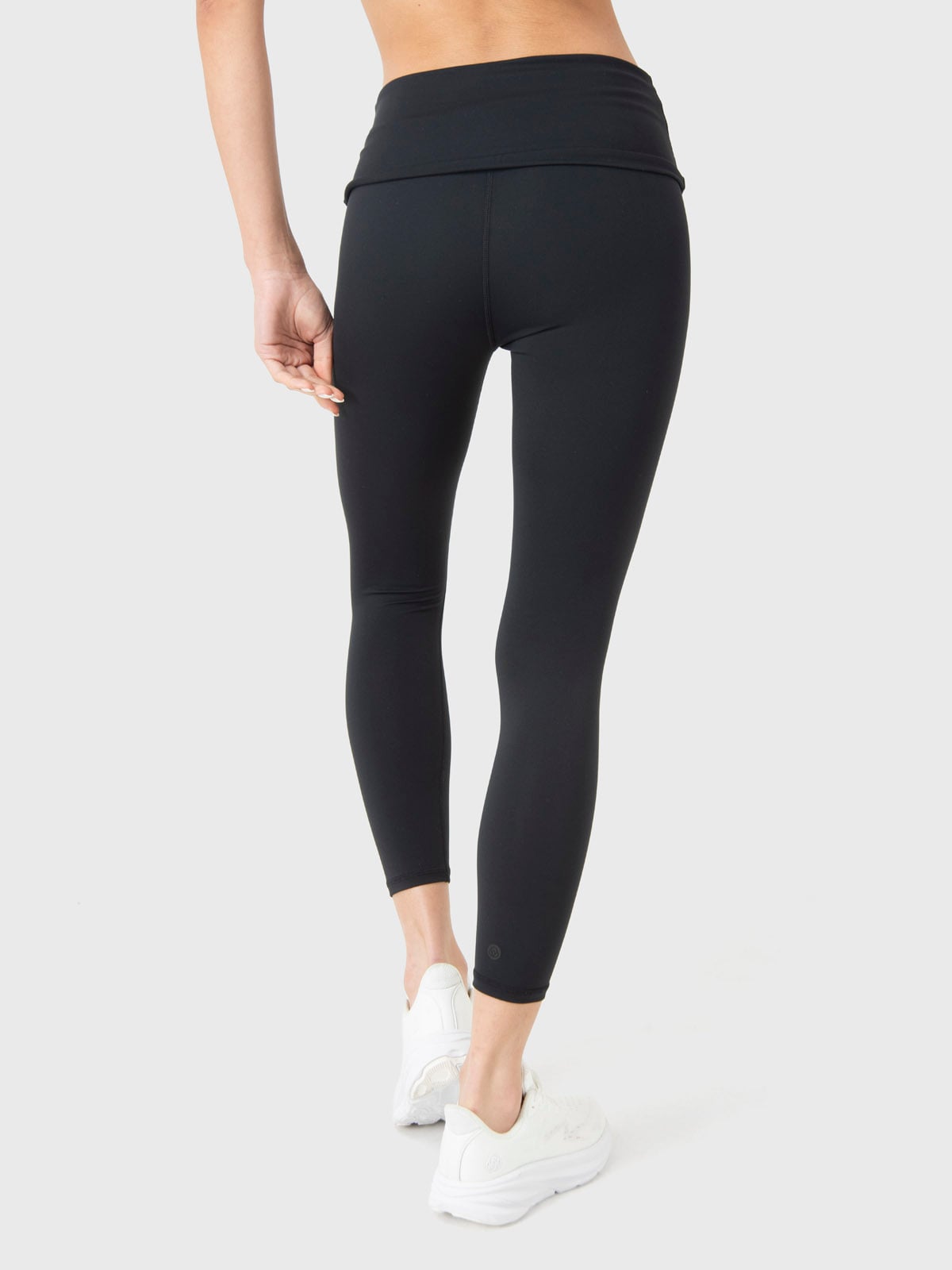 CALZA DEPORTIVA MUJER ANKLE FOLDOVER EN COLOR NEGRO BSOUL - 4