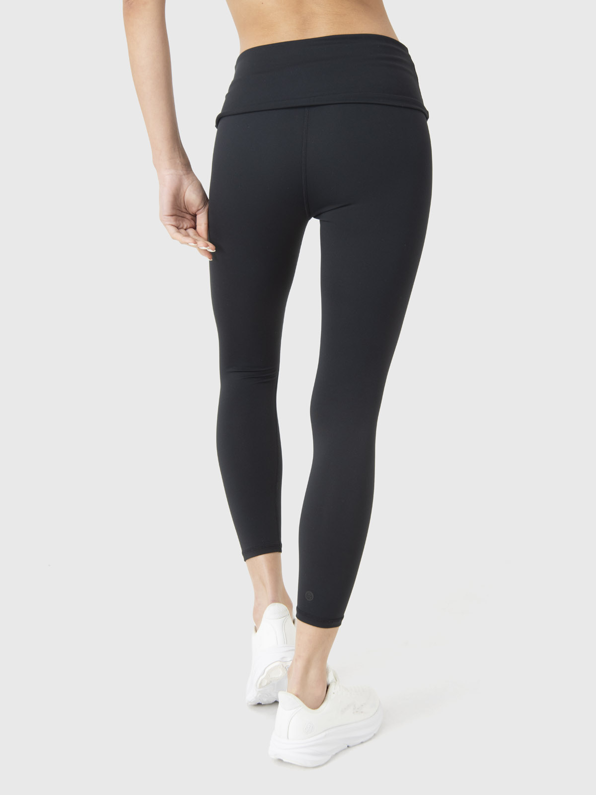 CALZA DEPORTIVA MUJER ANKLE FOLDOVER EN COLOR NEGRO BSOUL - 4