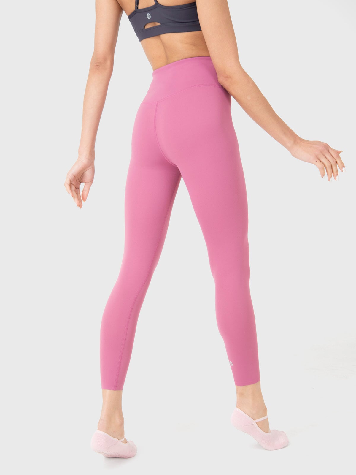 CALZA DEPORTIVA MUJER HR ANKLE LEG EMMA ROSADO BSOUL - 4