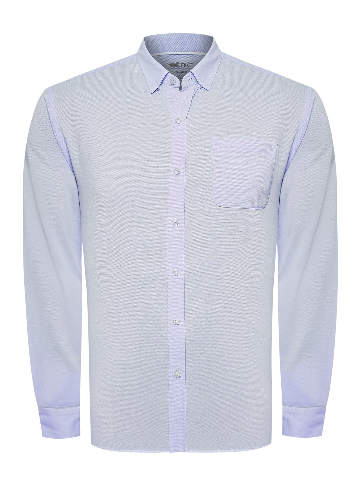 CAMISA ALGODÓN SUPIMA® HOMBRE JERSEY AZUL ROCKFORD - 1