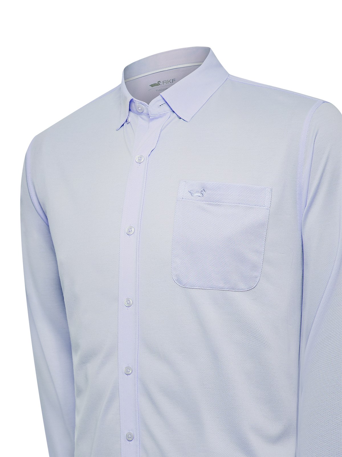 CAMISA ALGODÓN SUPIMA® HOMBRE JERSEY AZUL ROCKFORD - 4