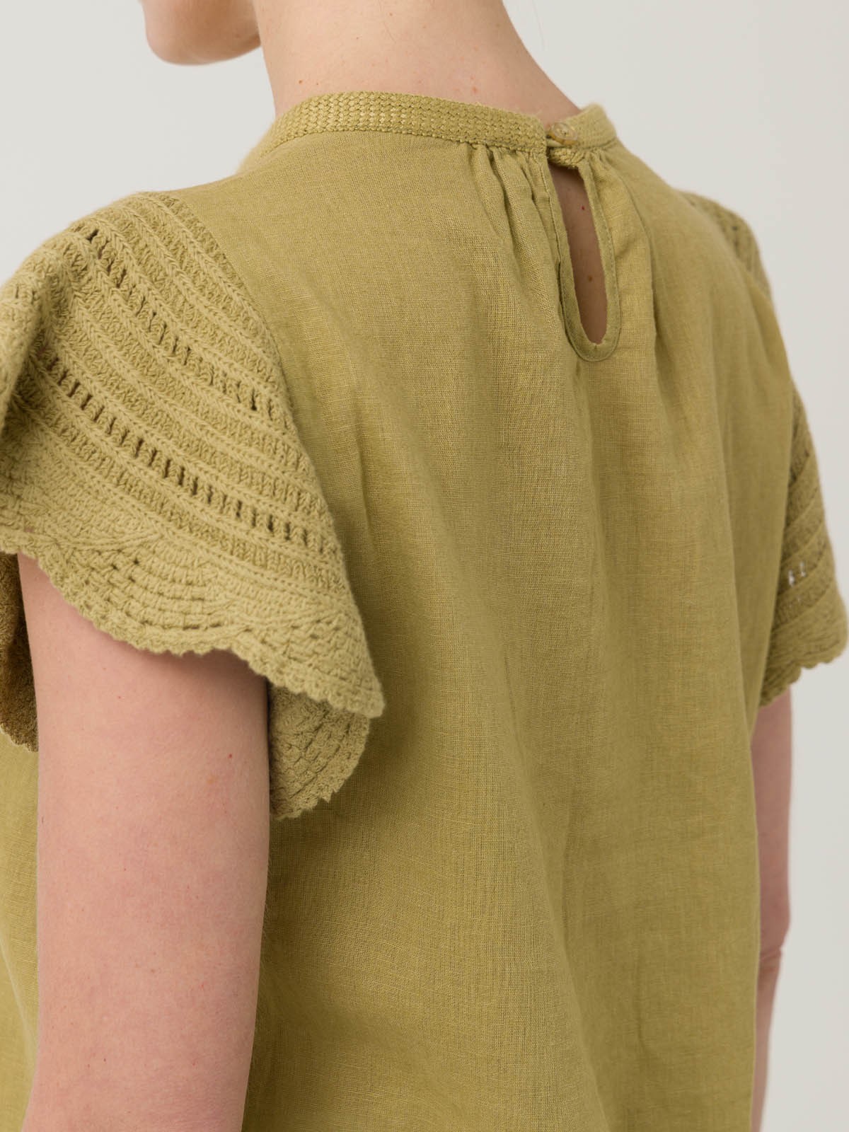 BLUSA ALGODÓN ORGÁNICO MUJER FILKA VERDE ROCKFORD - 8