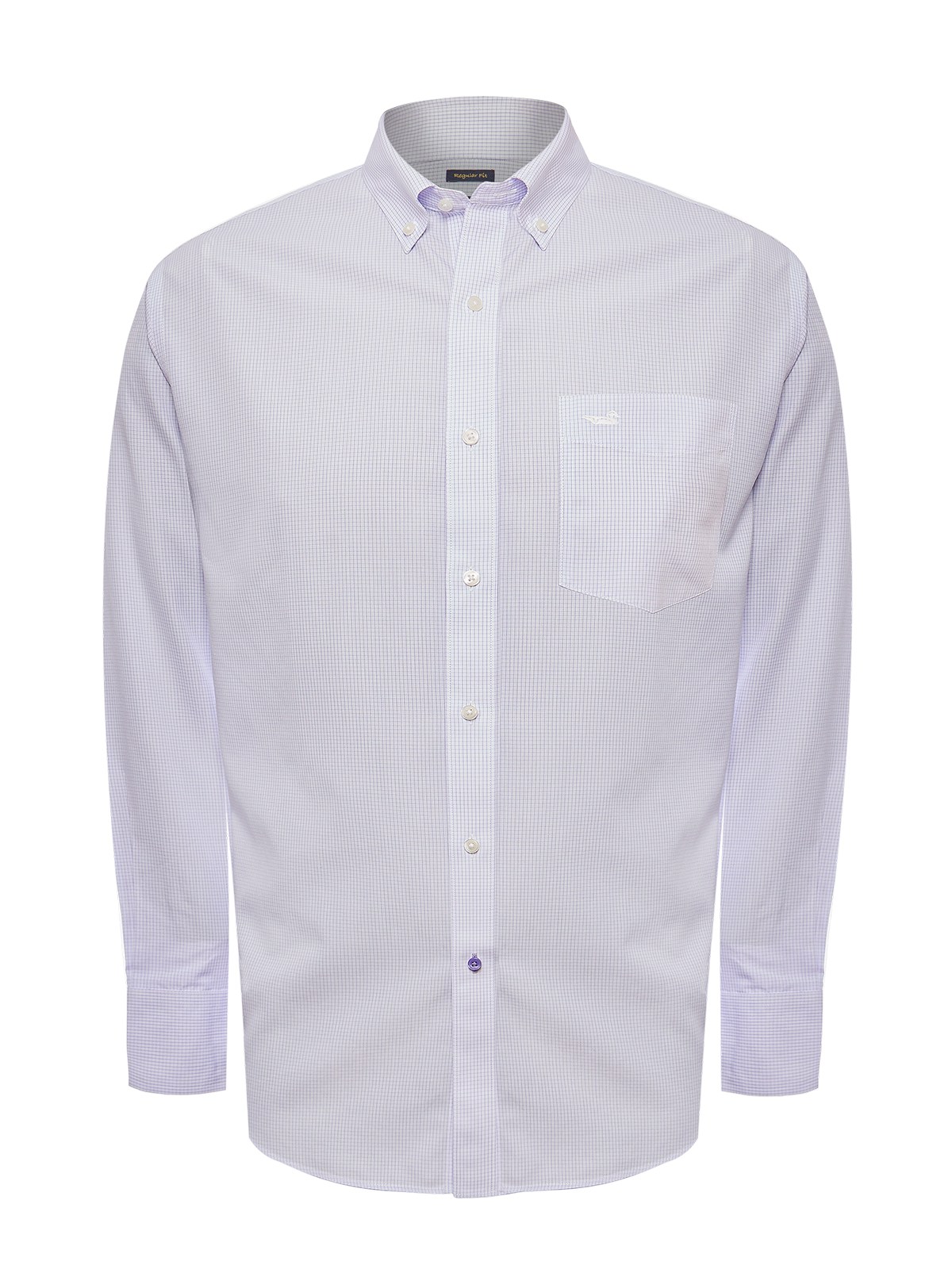 CAMISA LIBRE DE ARRUGAS ALGODÓN HOMBRE LILA ROCKFORD - 2