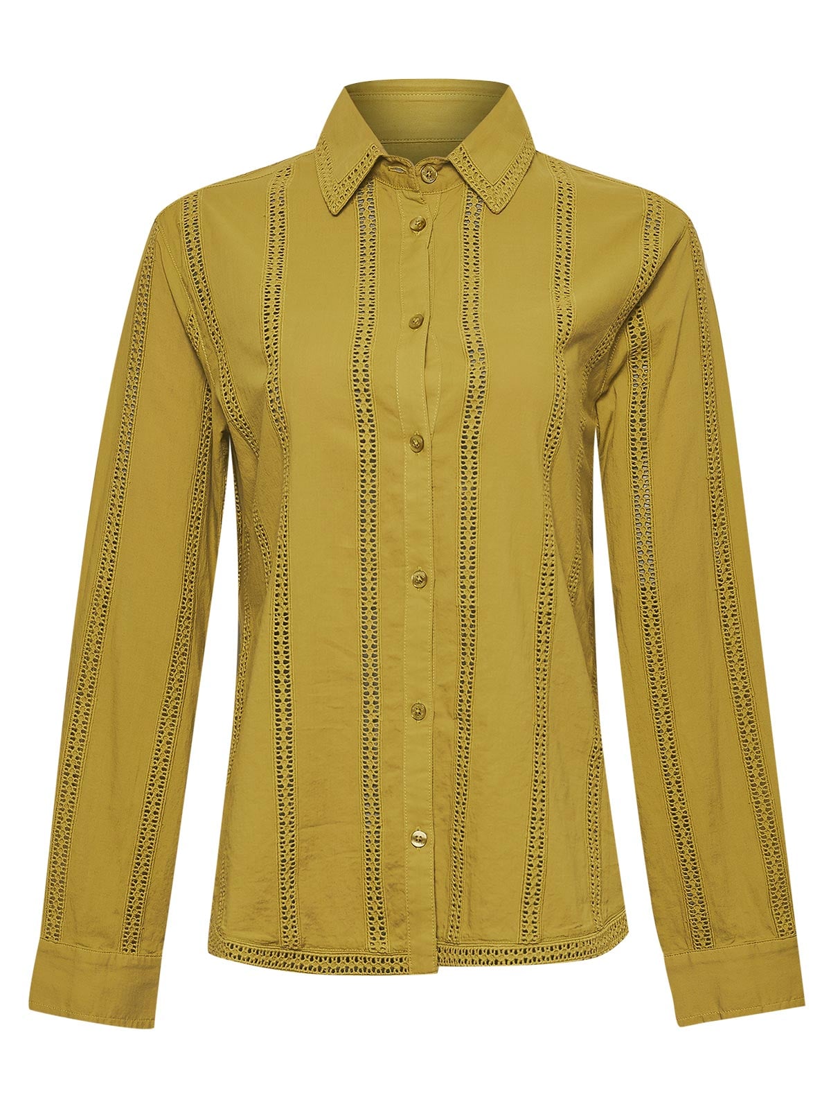 BLUSA ALGODÓN ORGÁNICO MUJER ZAMBOR VERDE ROCKFORD - 1