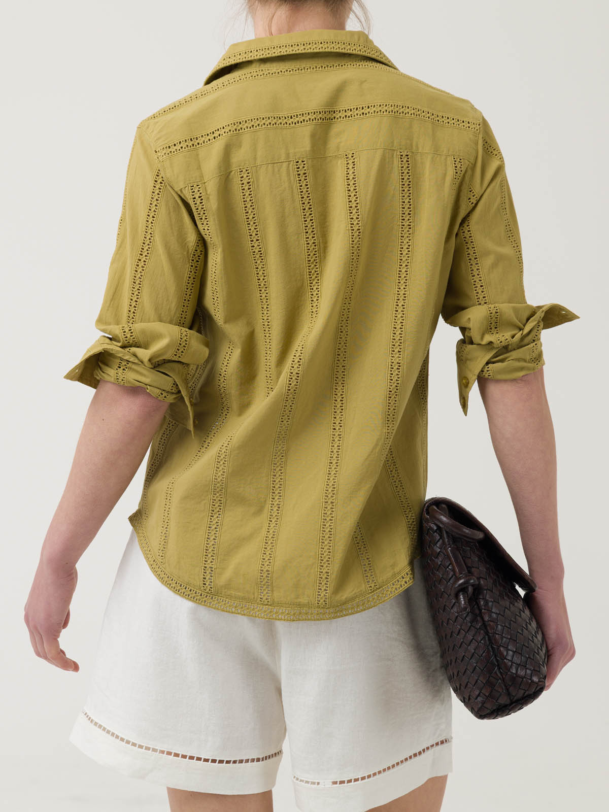 BLUSA ALGODÓN ORGÁNICO MUJER ZAMBOR VERDE ROCKFORD - 6
