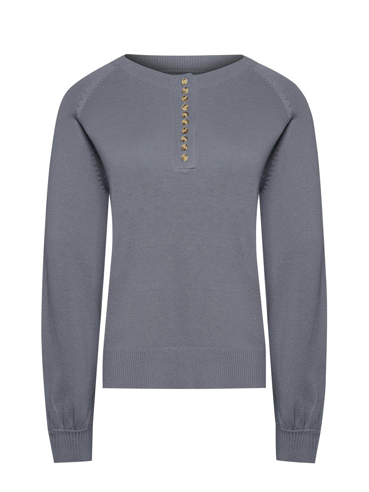 SWEATER MUJER OMAHA GRIS ROCKFORD - 1