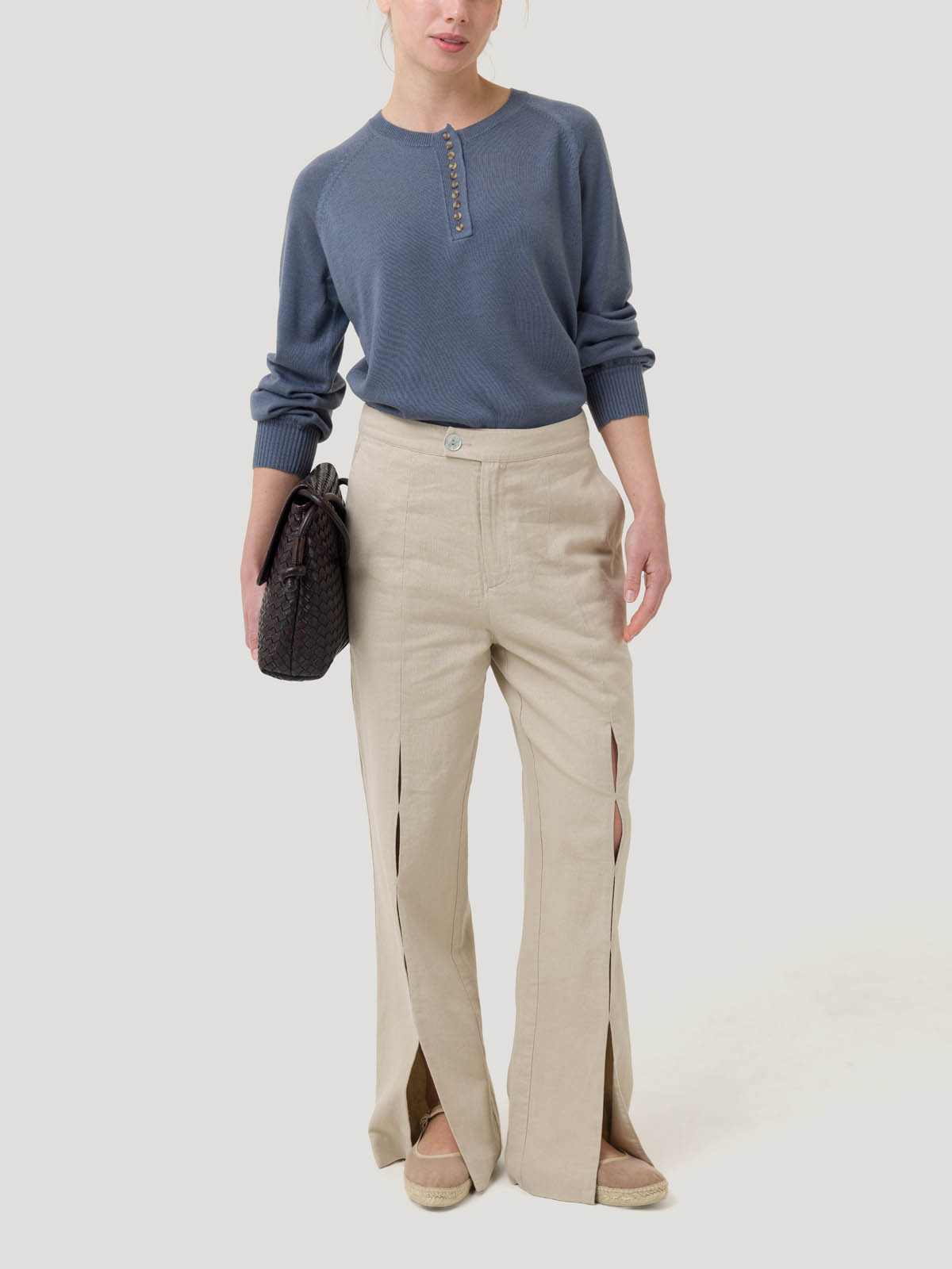 SWEATER MUJER OMAHA GRIS ROCKFORD - 8