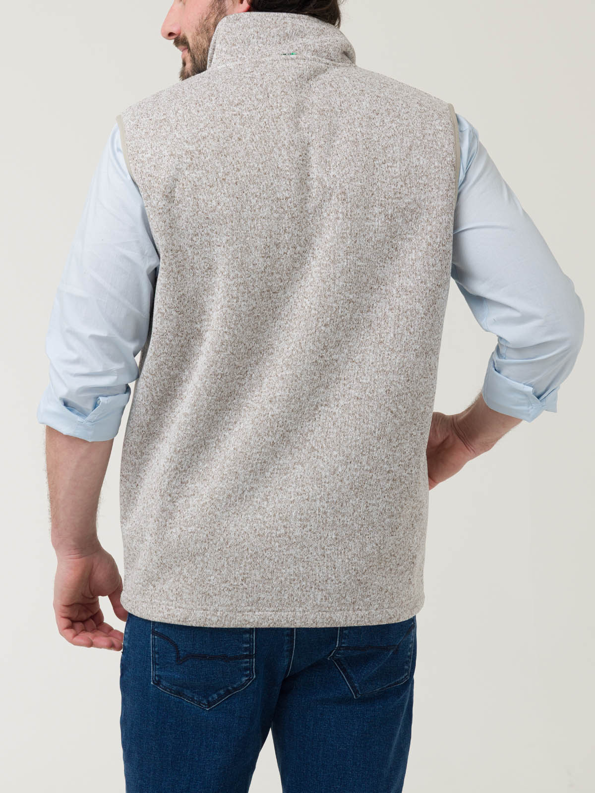 POLAR FIBRAS RECICLADAS HOMBRE YORK BEIGE ROCKFORD - 6