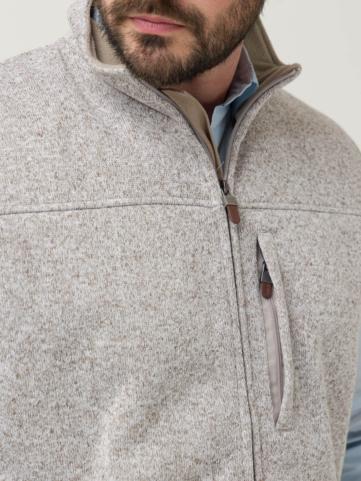 POLAR FIBRAS RECICLADAS HOMBRE YORK BEIGE ROCKFORD - 7