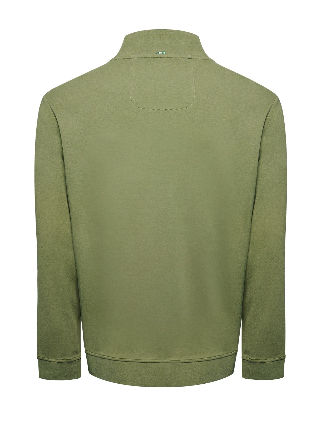 POLERÓN ALGODÓN PIMA HOMBRE RIMINIHALF VERDE ROCKFORD - 2