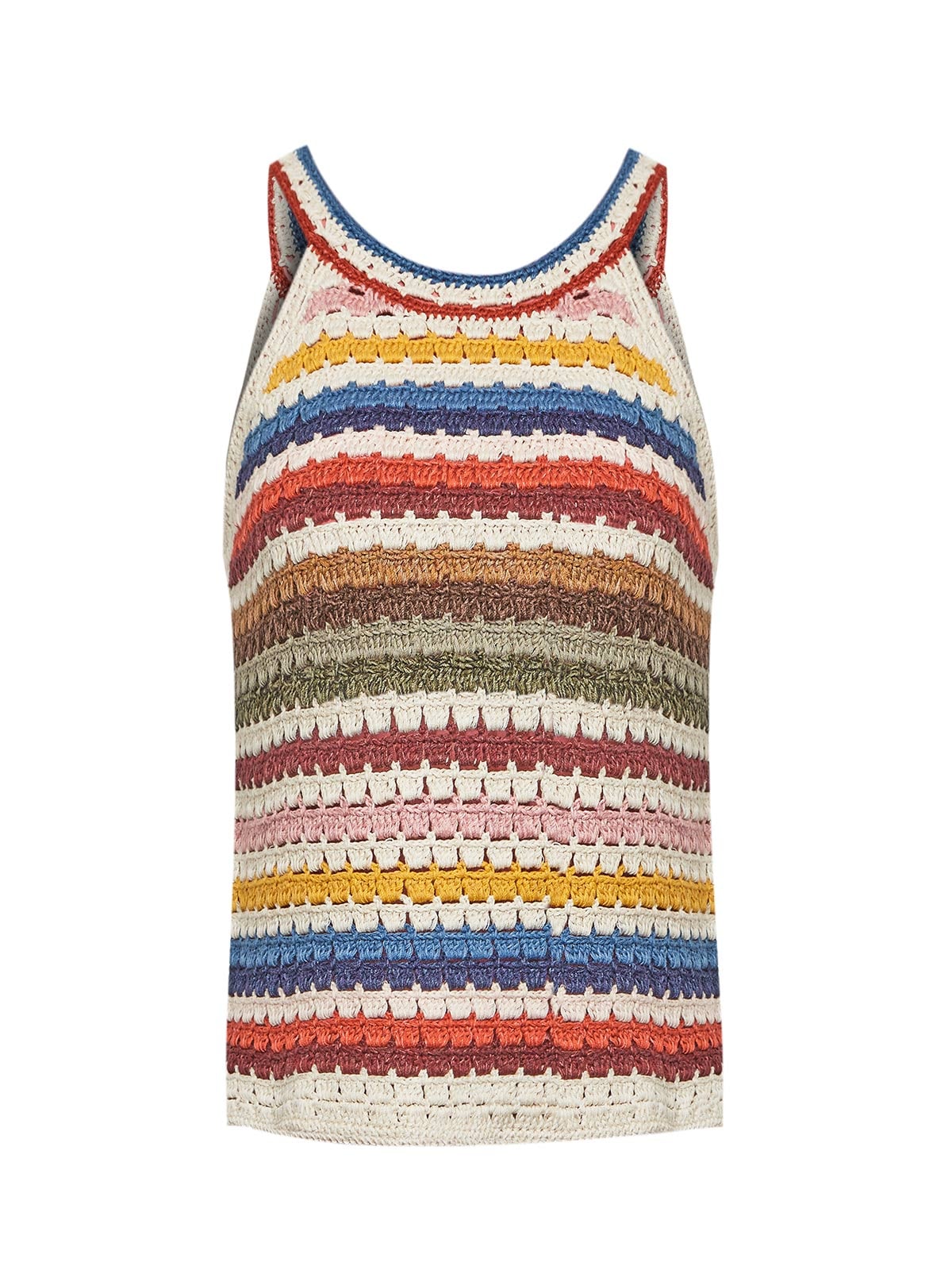 POLERA ALGODÓN ORGÁNICO MUJER MAR ARENA ROCKFORD - 1