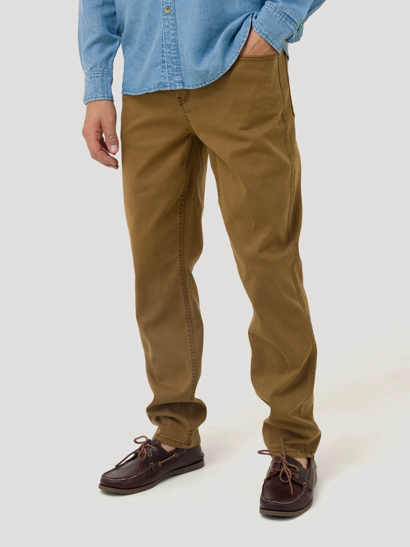 JEANS ALGODÓN HOMBRE BAYEN COLOR CAFE ROCKFORD - 5