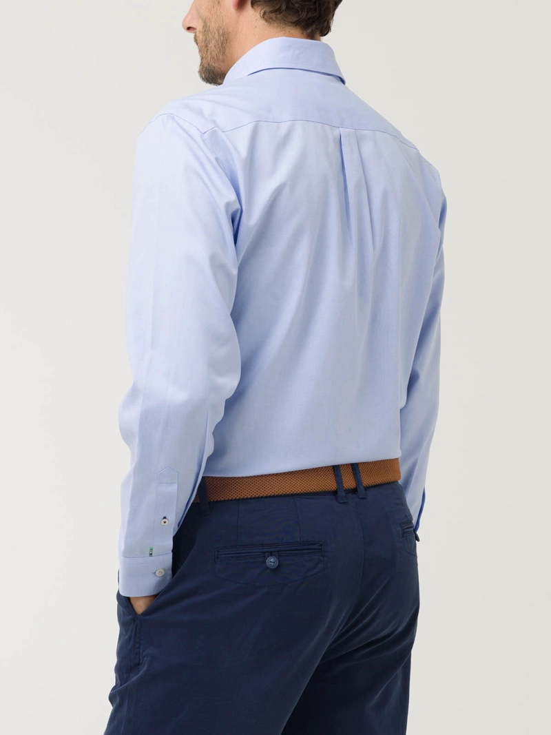 CAMISA ALGODON HOMBRE FARIFAX AZUL ROCKFORD - 2