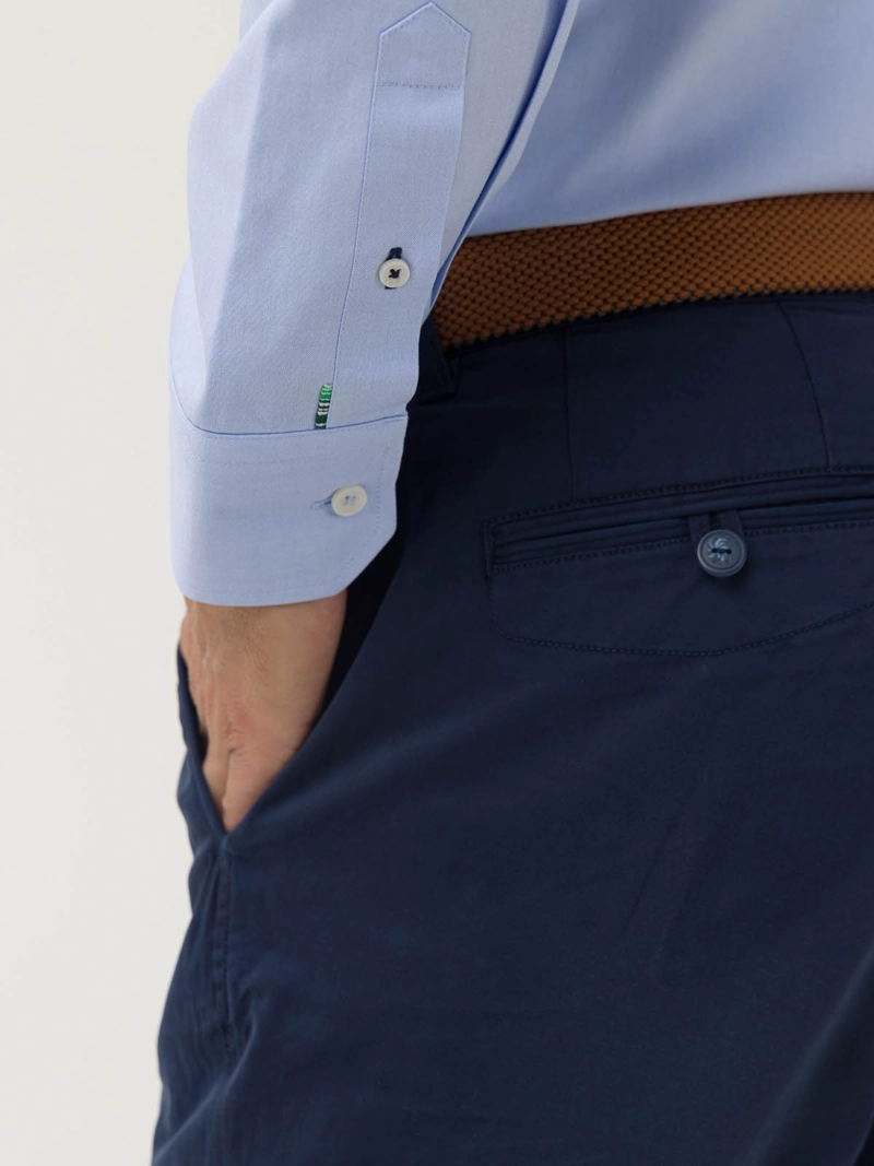 CAMISA ALGODON HOMBRE FARIFAX AZUL ROCKFORD - 8