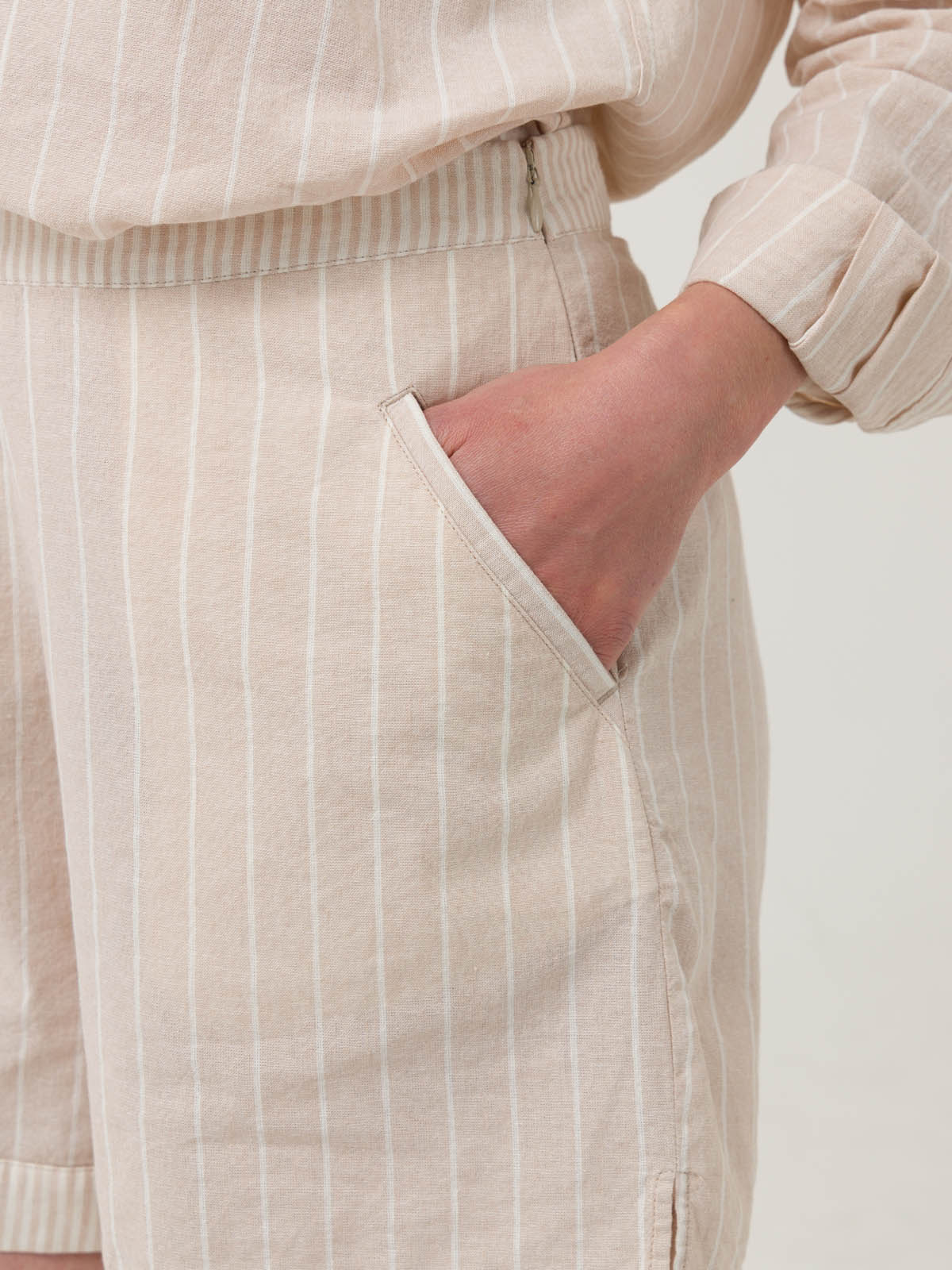 SHORT LINO ORGÁNICO MUJER HURON ROSADO ROCKFORD - 7