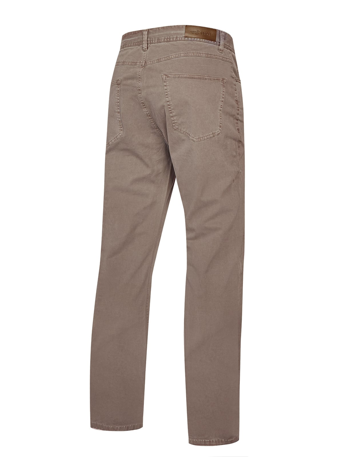 PANTALÓN ALGODÓN HOMBRE FIVE EN COLOR CAFE ROCKFORD - 2