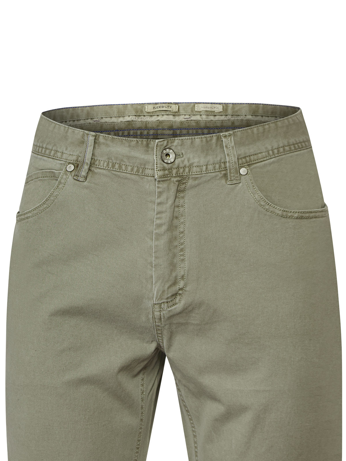PANTALÓN ALGODÓN HOMBRE FIVE GRIS ROCKFORD - 4