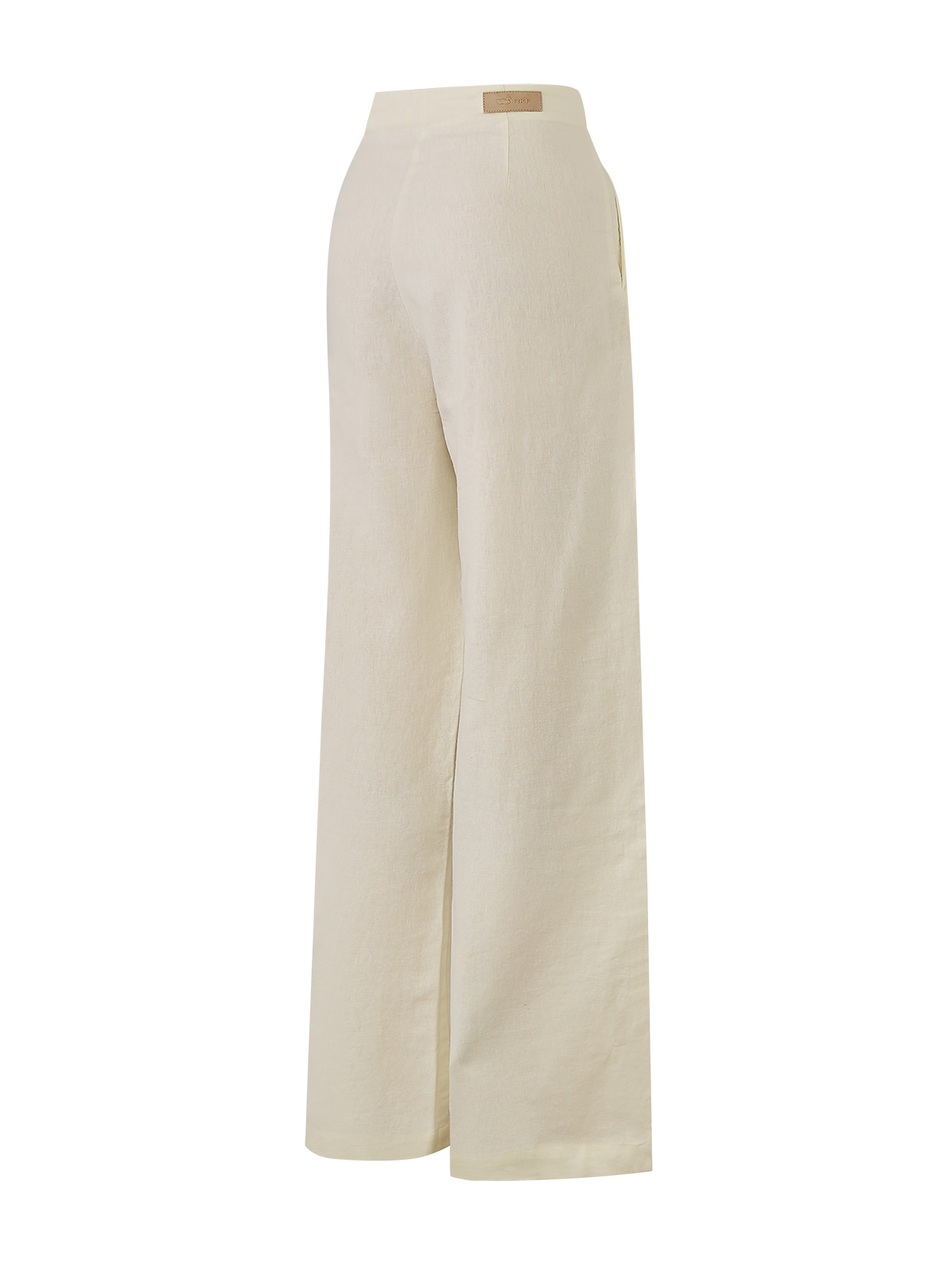 PANTALÓN LINO ORGÁNICO MUJER DANUBIO EN COLOR BLANCO ROCKFORD - 2