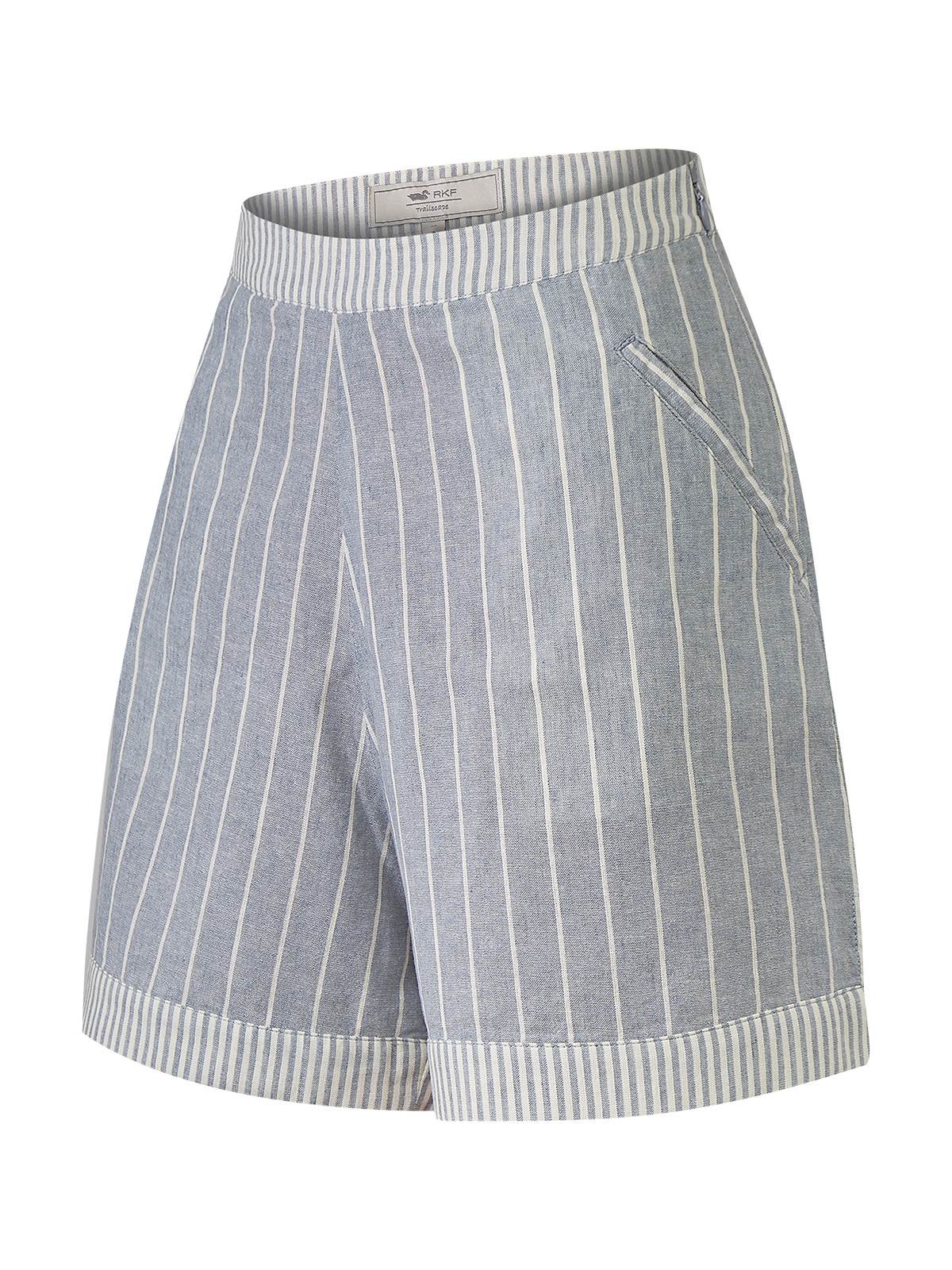 SHORT LINO ORGÁNICO MUJER HURON CELESTE ROCKFORD - 1