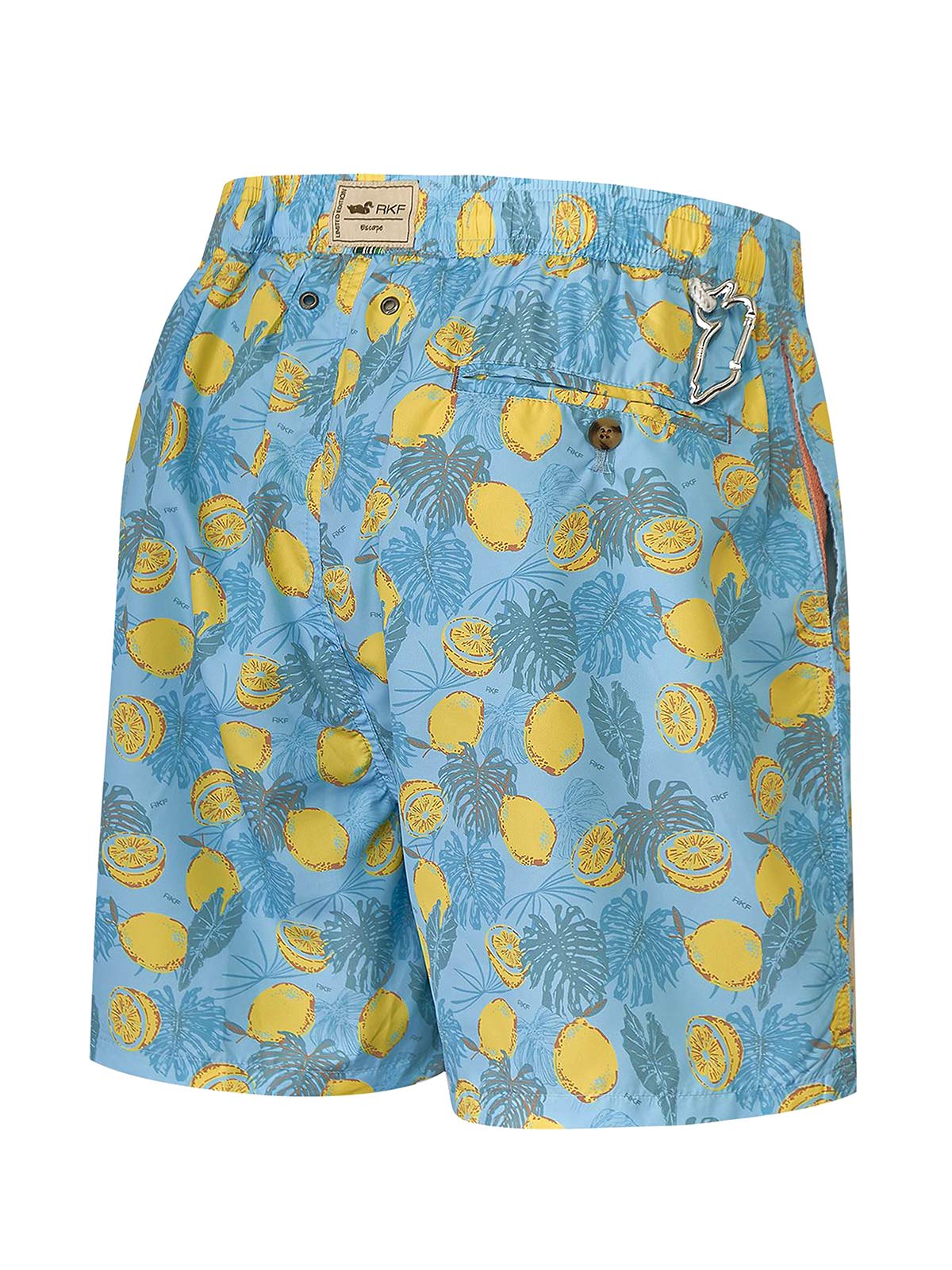 TRAJE DE BAÑO FIBRAS RECIC HOMBRE IZAM CELESTE ROCKFORD - 2