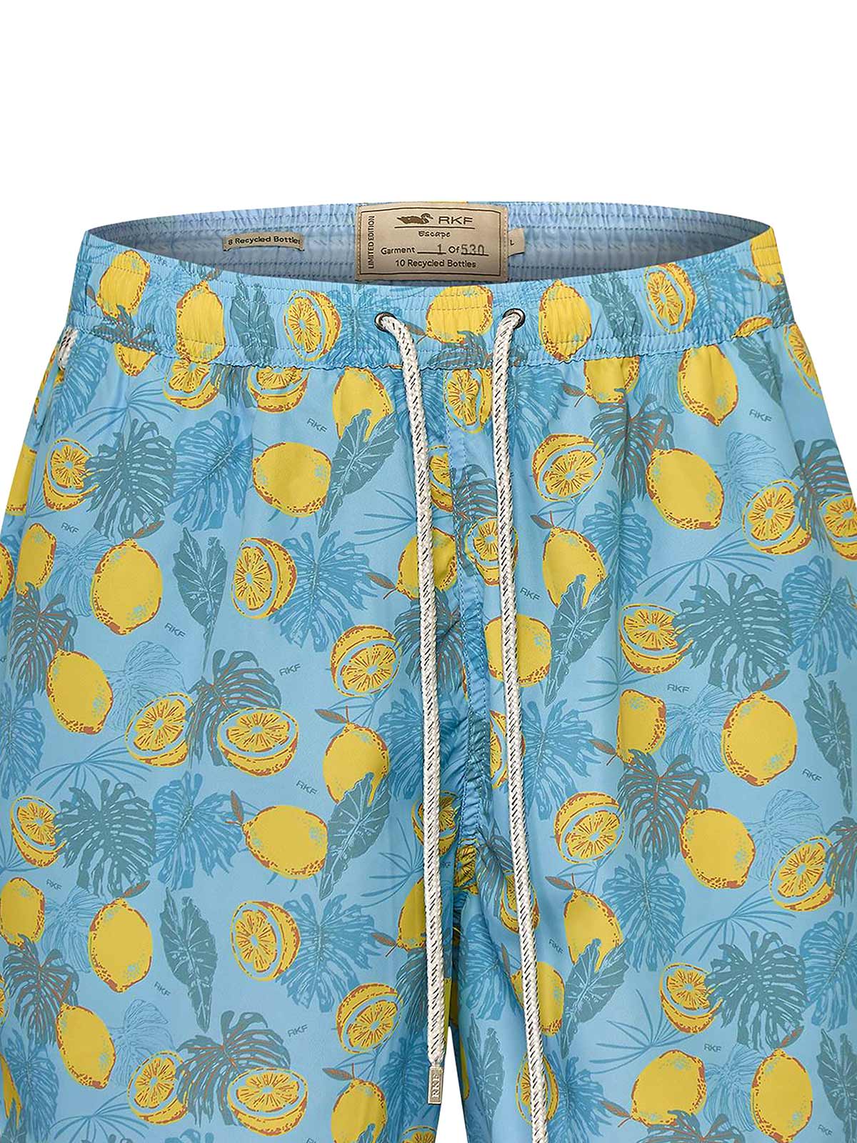 TRAJE DE BAÑO FIBRAS RECIC HOMBRE IZAM CELESTE ROCKFORD - 4