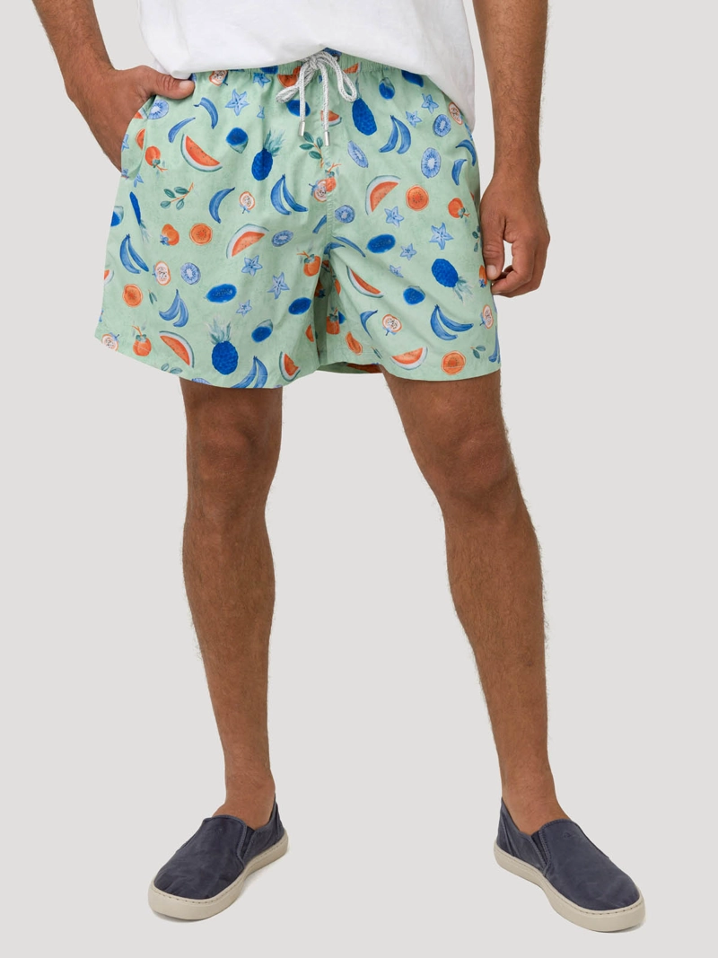 TRAJE DE BAÑO FIBRAS RECIC HOMBRE IZAM VERDE ROCKFORD - 5