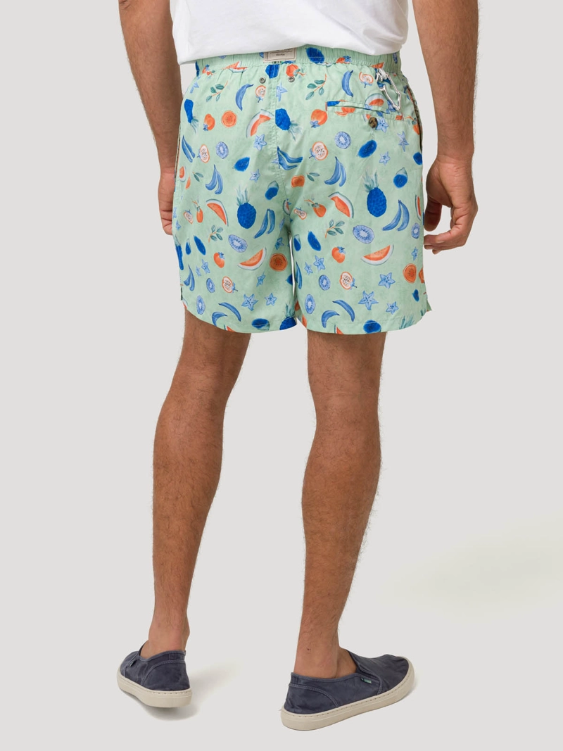 TRAJE DE BAÑO FIBRAS RECIC HOMBRE IZAM VERDE ROCKFORD - 6