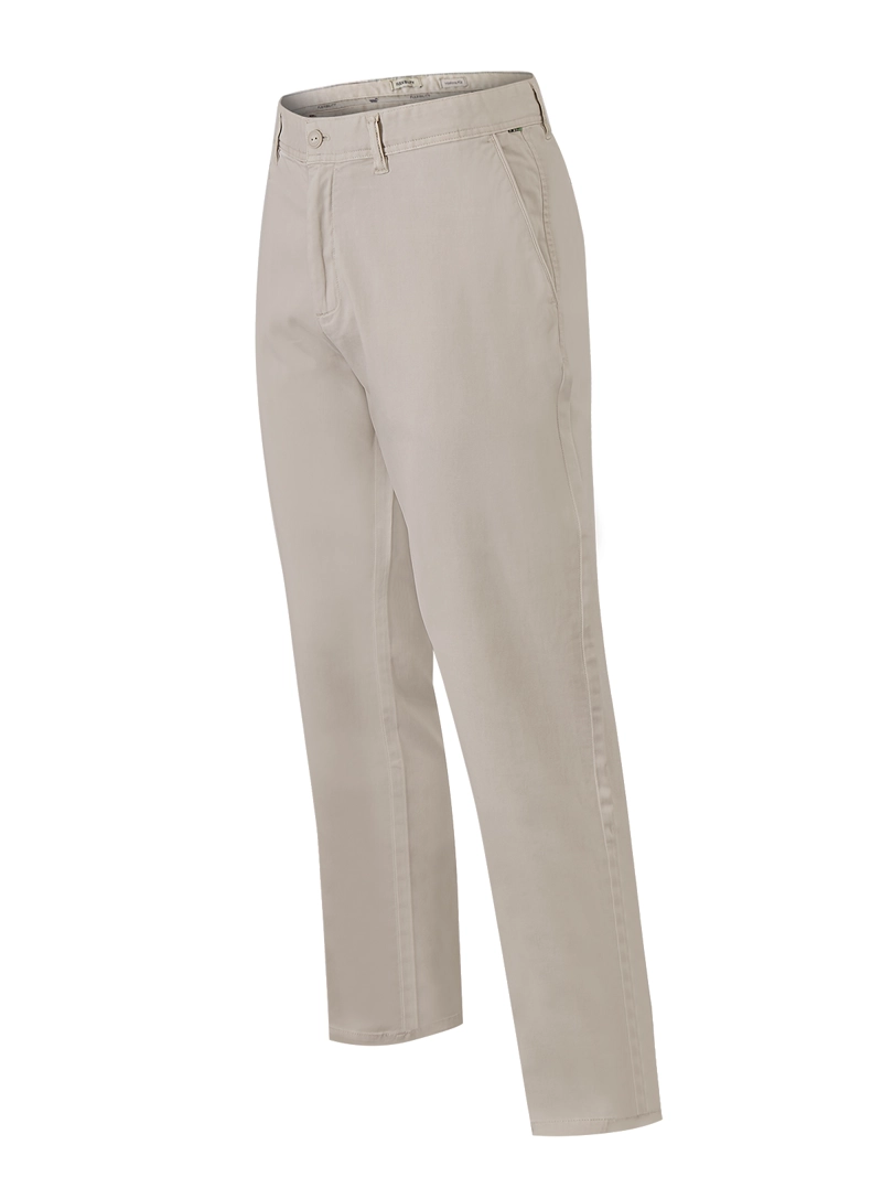 PANTALON ALGODON HOMBRE NAPOLI BEIGE ROCKFORD - 1