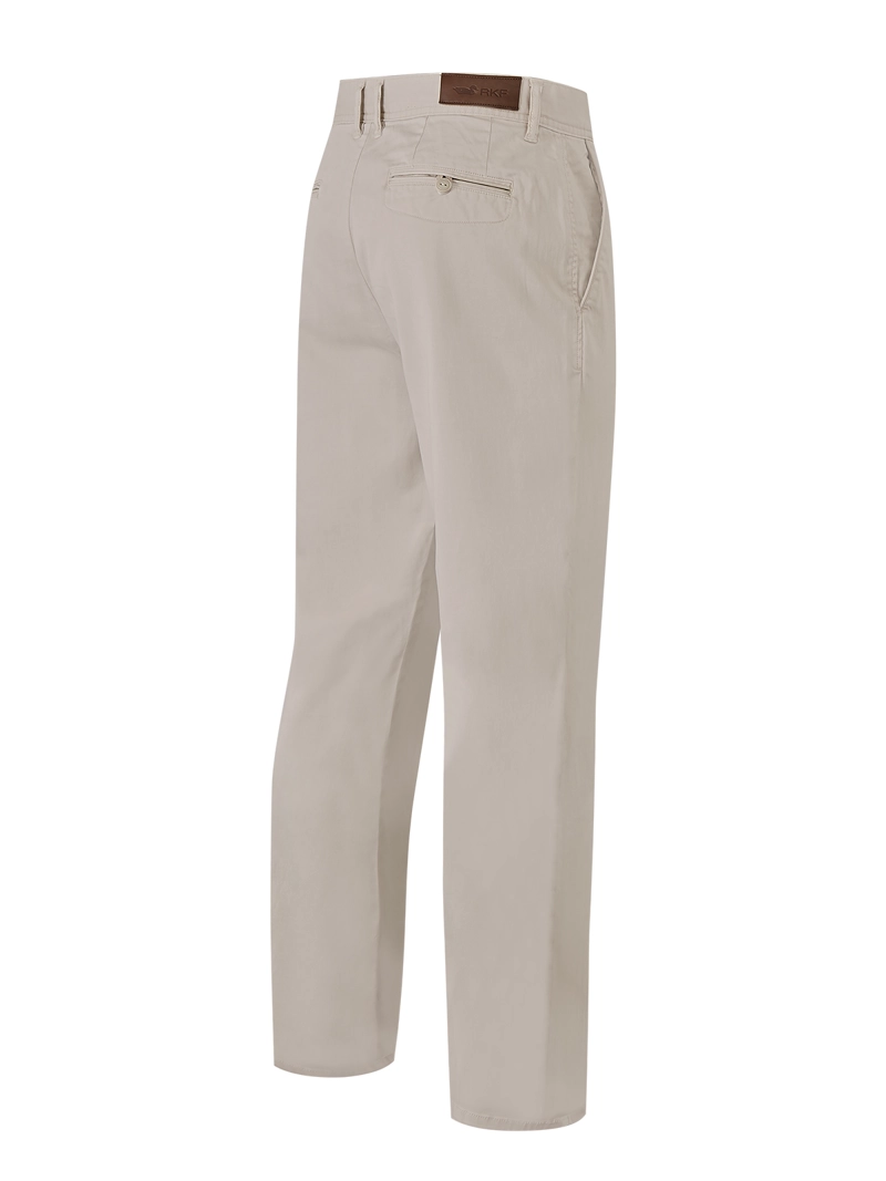 PANTALON ALGODON HOMBRE NAPOLI BEIGE ROCKFORD - 2