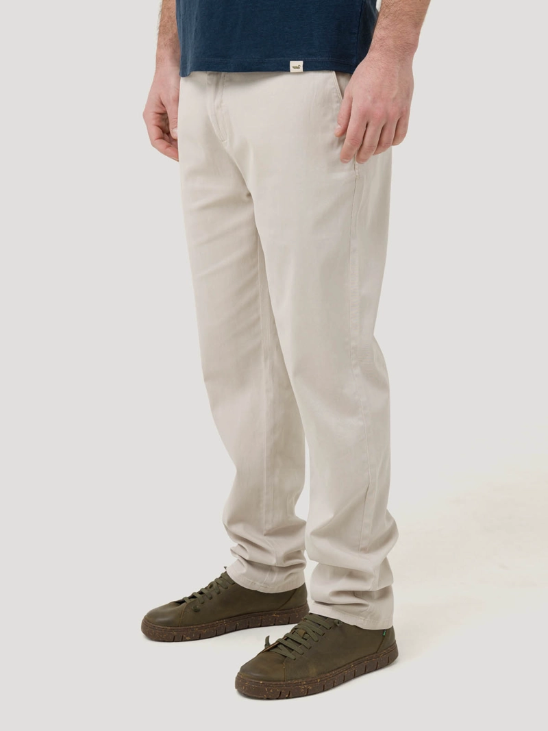 PANTALON ALGODON HOMBRE NAPOLI BEIGE ROCKFORD - 6