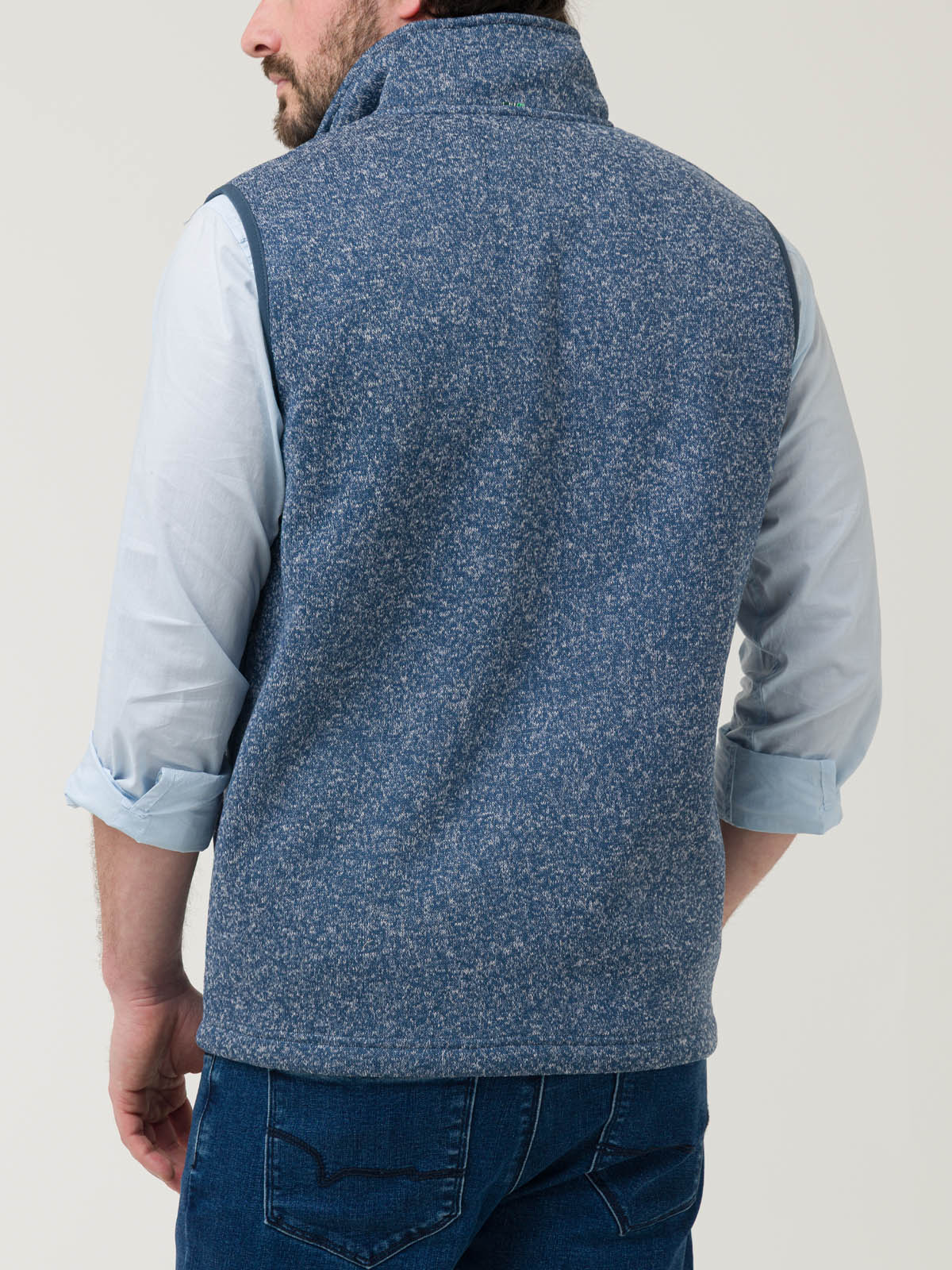 POLAR FIBRAS RECICLADAS HOMBRE YORK AZUL ROCKFORD - 6