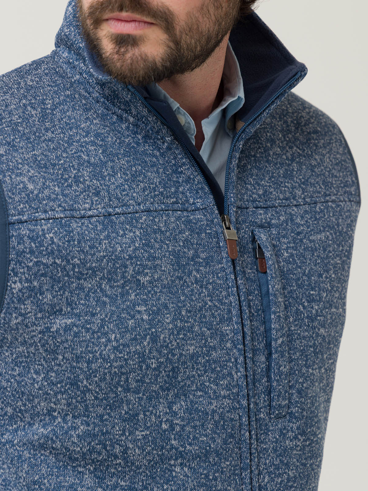 POLAR FIBRAS RECICLADAS HOMBRE YORK AZUL ROCKFORD - 7