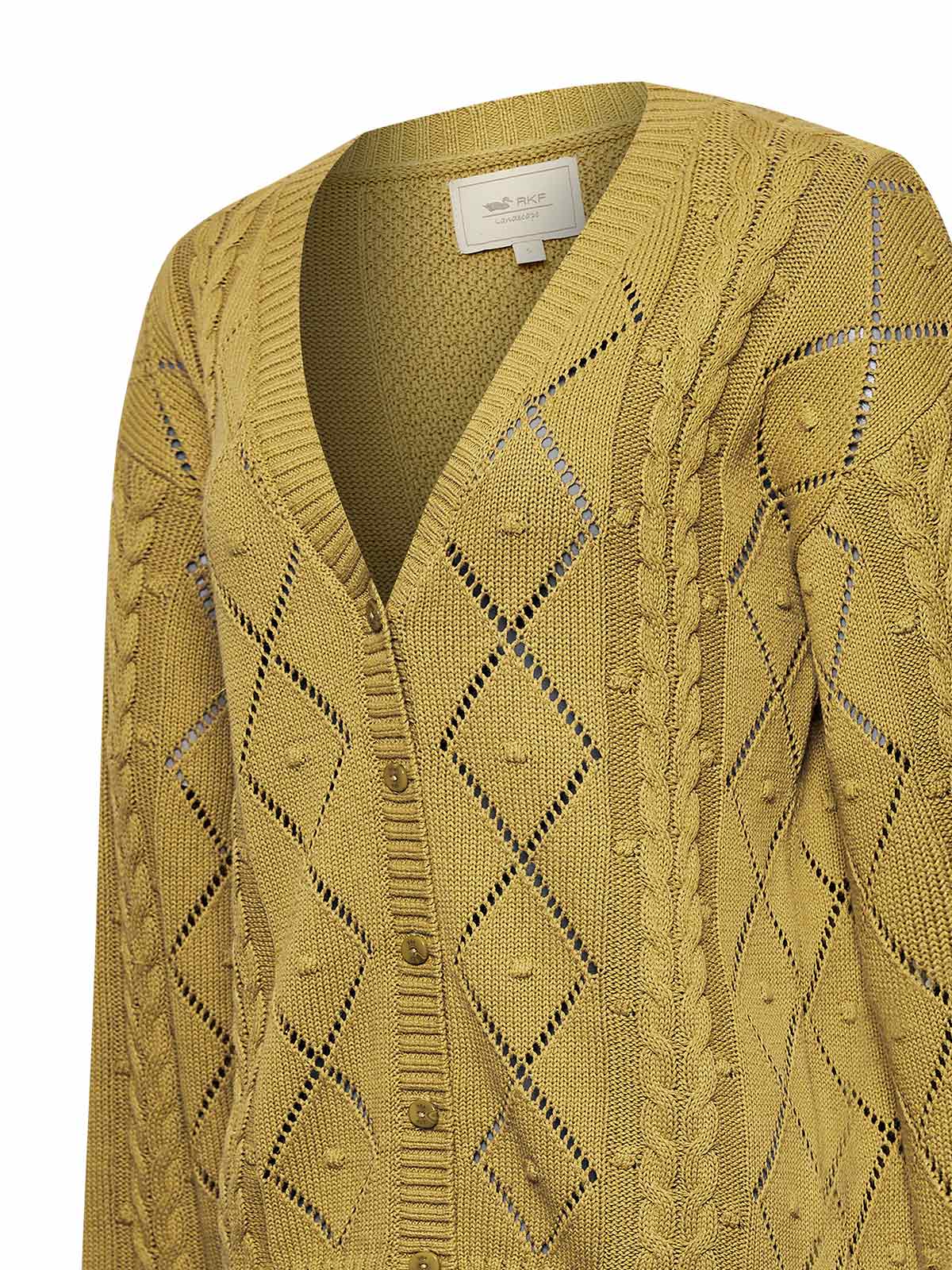 SWEATER ALGODÓN ORGÁNICO MUJER NIT VERDE ROCKFORD - 4