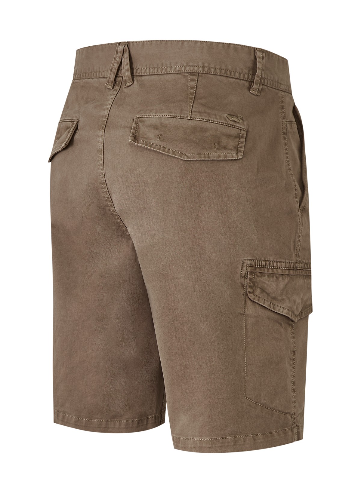 SHORT ALGODÓN HOMBRE KUNAPRO EN COLOR CAFE ROCKFORD - 2