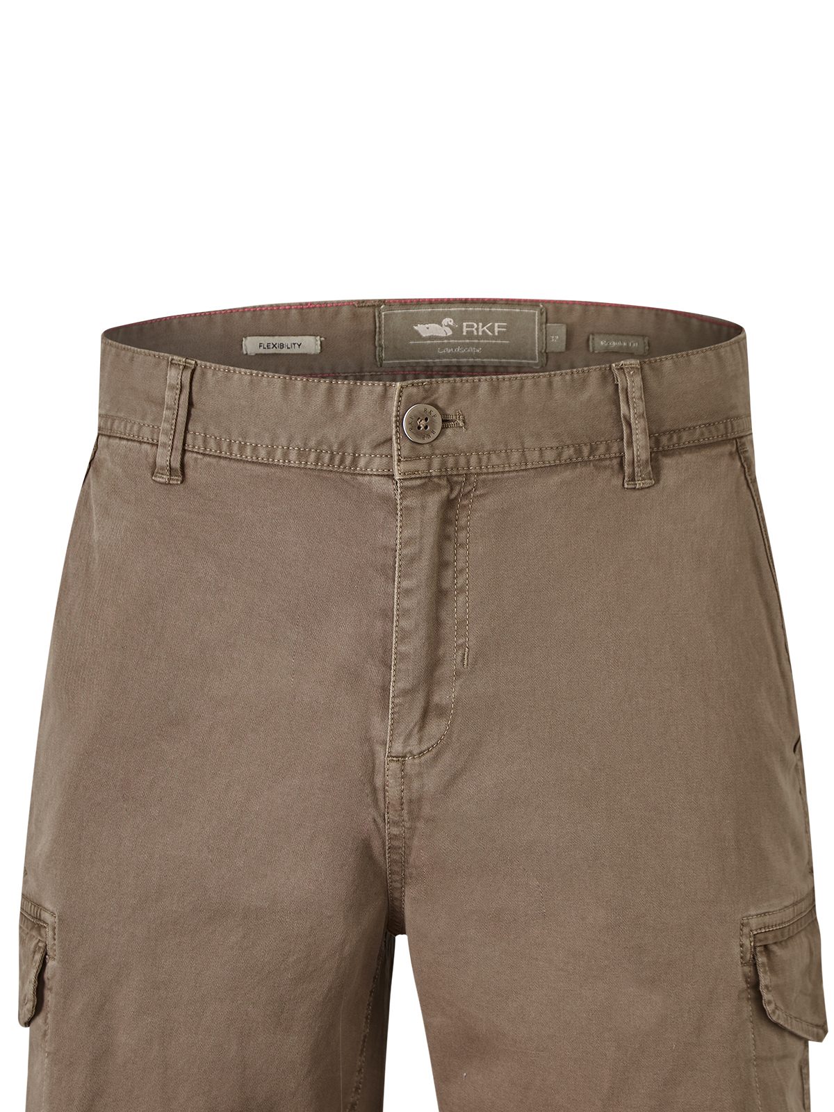 SHORT ALGODÓN HOMBRE KUNAPRO EN COLOR CAFE ROCKFORD - 4