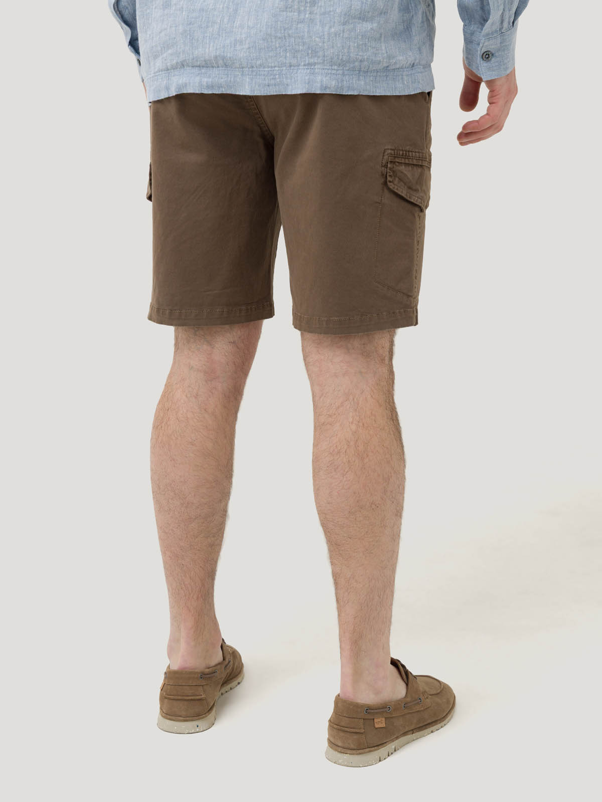 SHORT ALGODÓN HOMBRE KUNAPRO EN COLOR CAFE ROCKFORD - 6