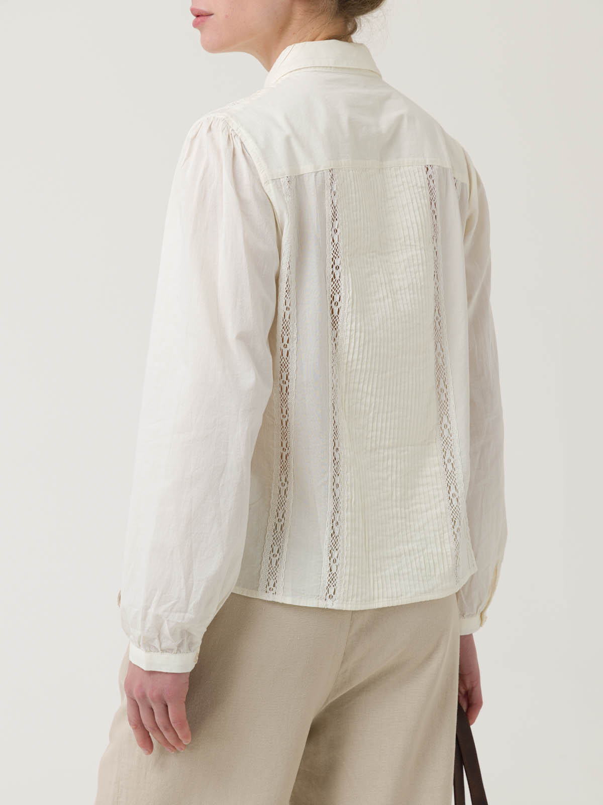 BLUSA ALGODÓN ORGÁNICO MUJER SERPENT EN COLOR BLANCO ROCKFORD - 6