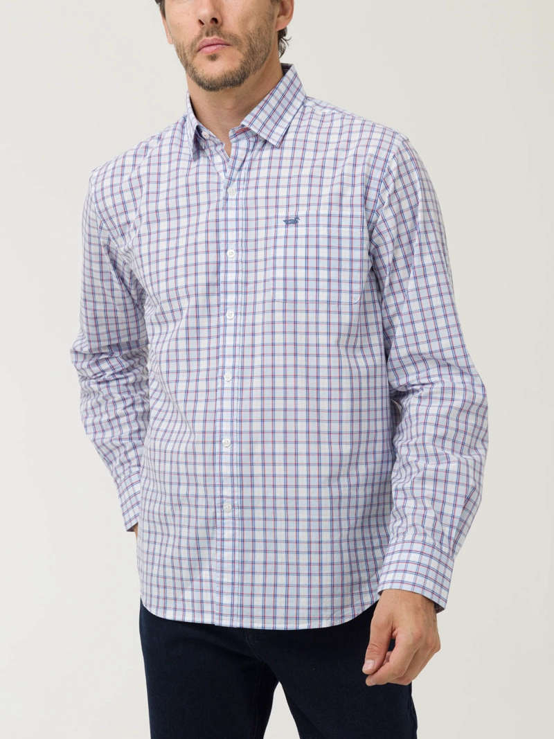 CAMISA ALGODON ORGANICO HOMBRE LIGHTER AZUL ROCKFORD - 5