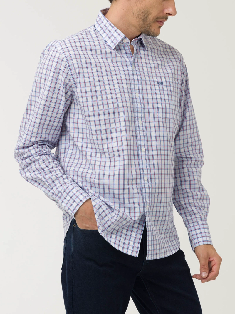 CAMISA ALGODON ORGANICO HOMBRE LIGHTER AZUL ROCKFORD - 6