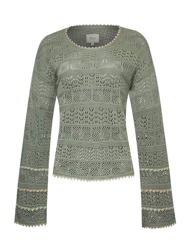 SWEATER ALGODON MUJER DINDO AZUL ROCKFORD - 1