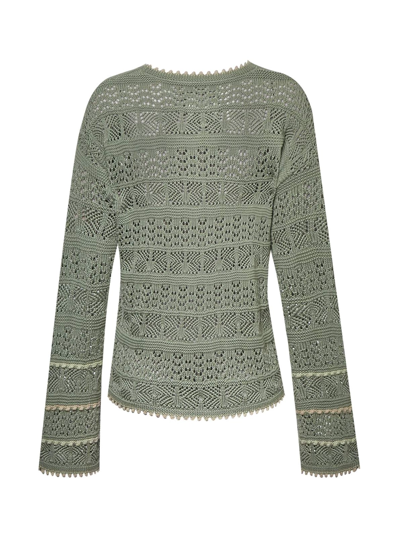 SWEATER ALGODON MUJER DINDO AZUL ROCKFORD - 2