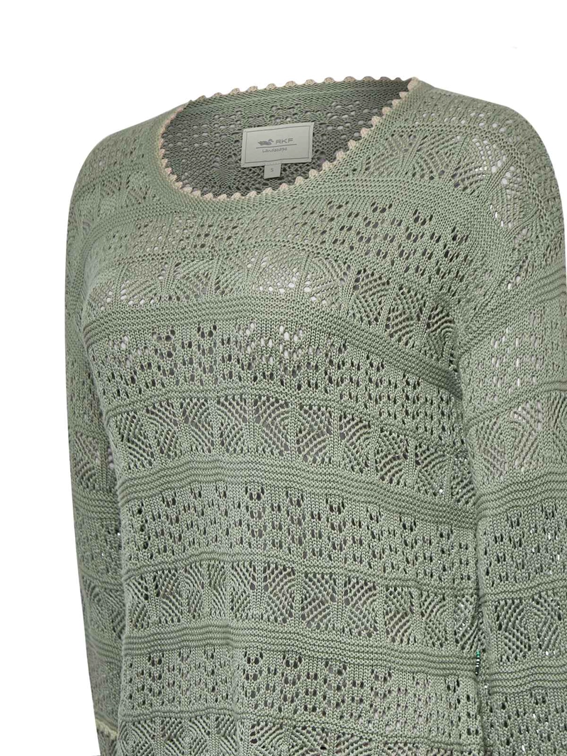 SWEATER ALGODON MUJER DINDO AZUL ROCKFORD - 4