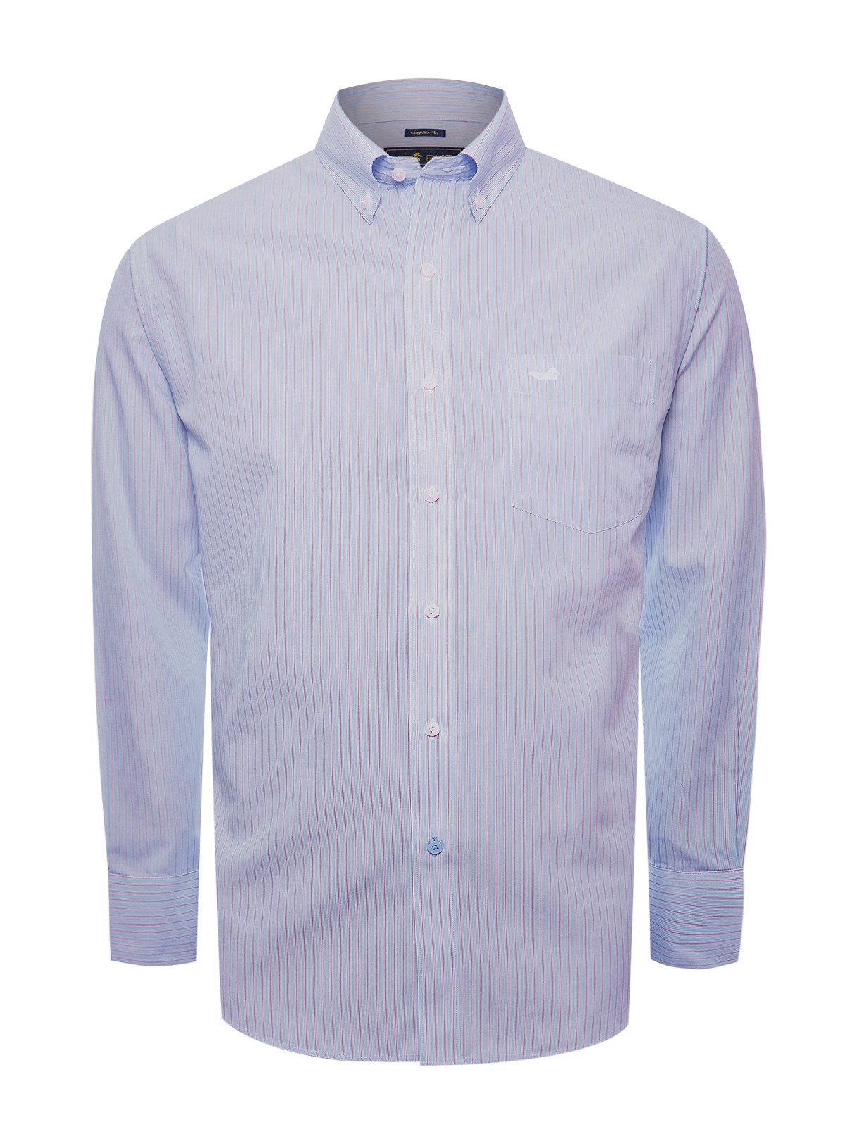 CAMISA LIBRE DE ARRUGAS ALGODÓN HOMBRE AZUL ROCKFORD - 2