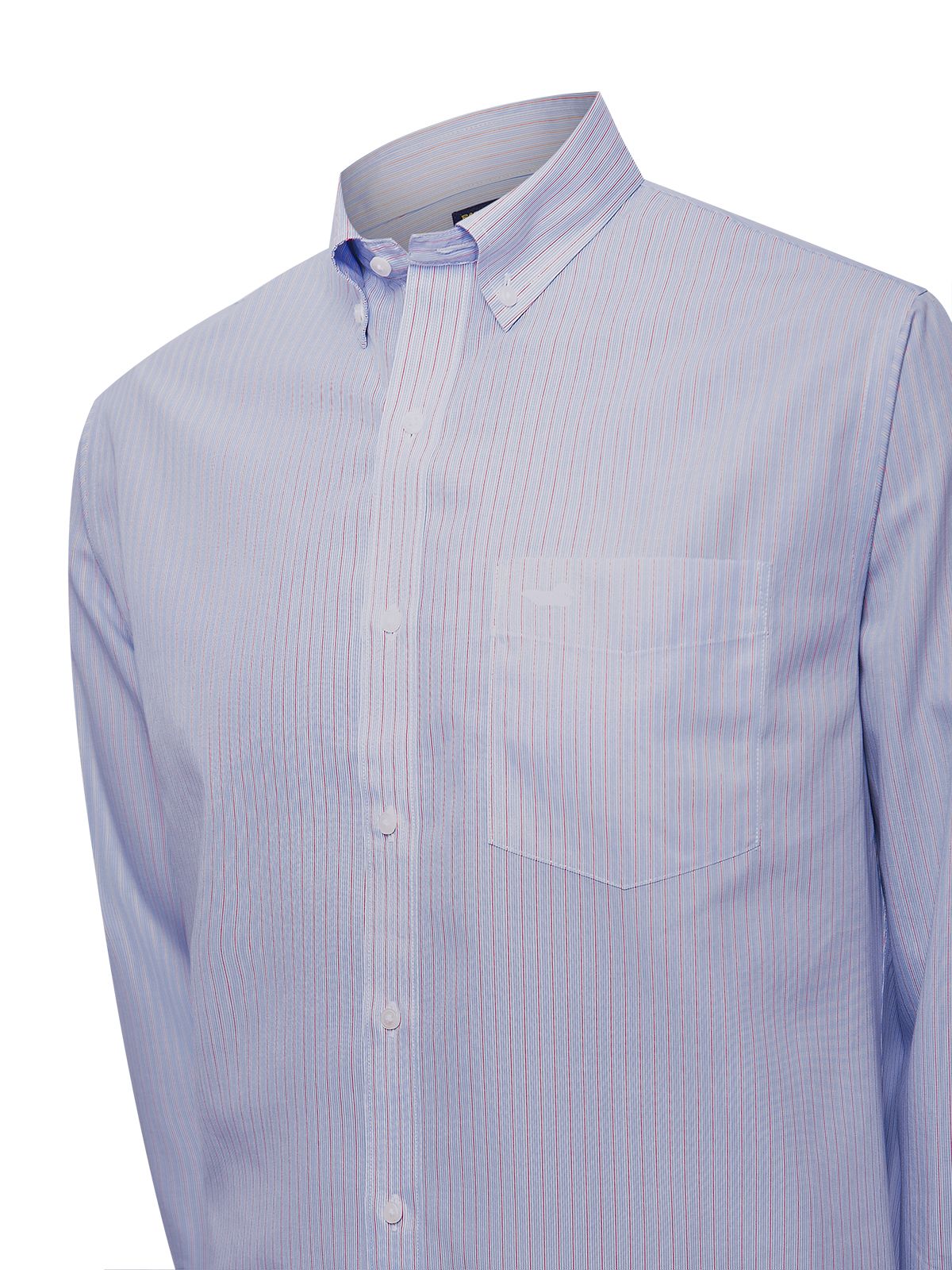 CAMISA LIBRE DE ARRUGAS ALGODÓN HOMBRE AZUL ROCKFORD - 5